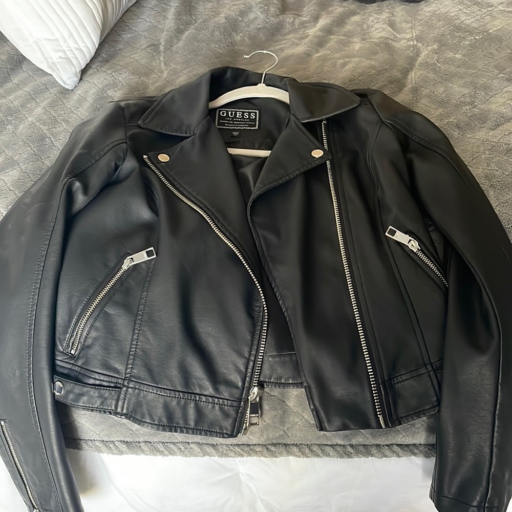 Guess leather jacket